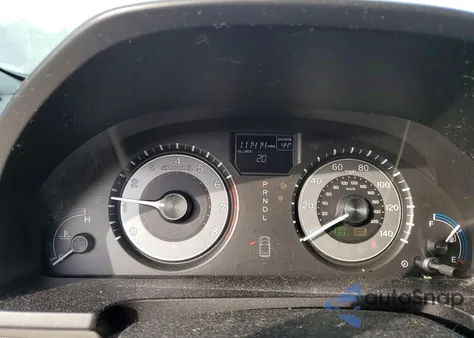 2011 Honda Odyssey Exl z USA, uszkodzony, nr VIN 5FNRL5H65BB101592